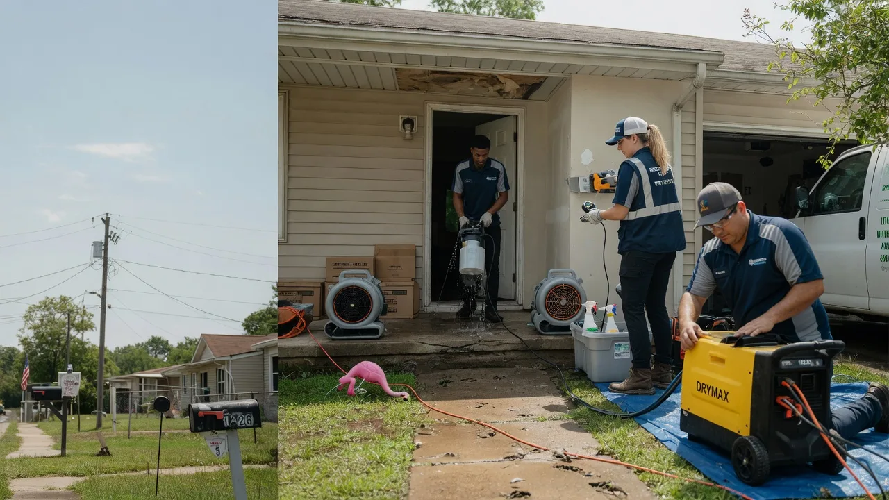 Storm Damage Water Removal in Vernon, TX near me